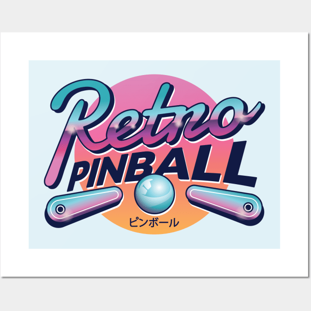 Retro Pinball Wall Art by SLAG_Creative